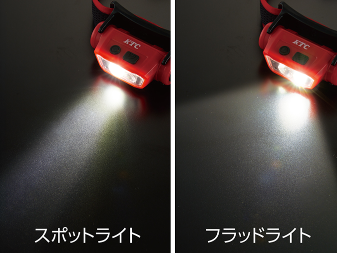充電式LEDヘッドライト