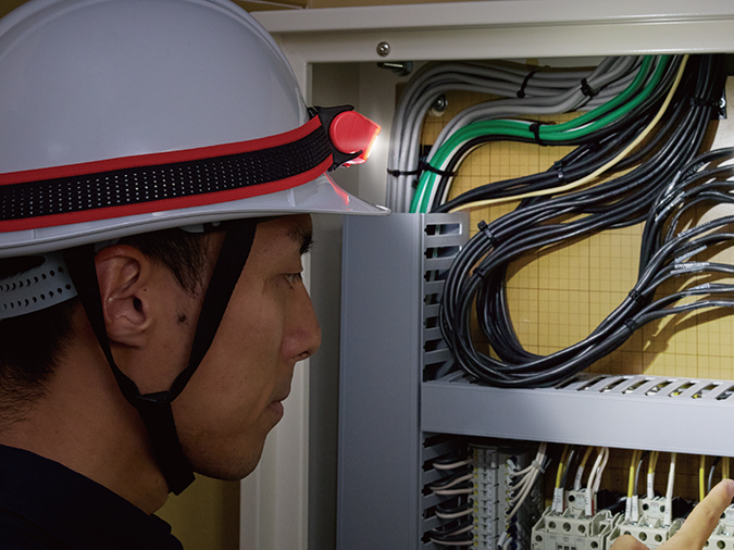 充電式LEDヘッドライト