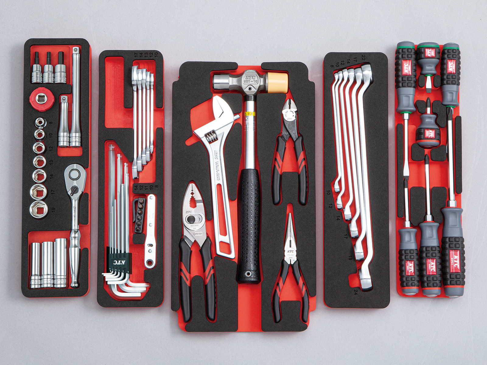 2026SKセール限定品】9.5sq.両開きメタルケースセット[56点] | KTC