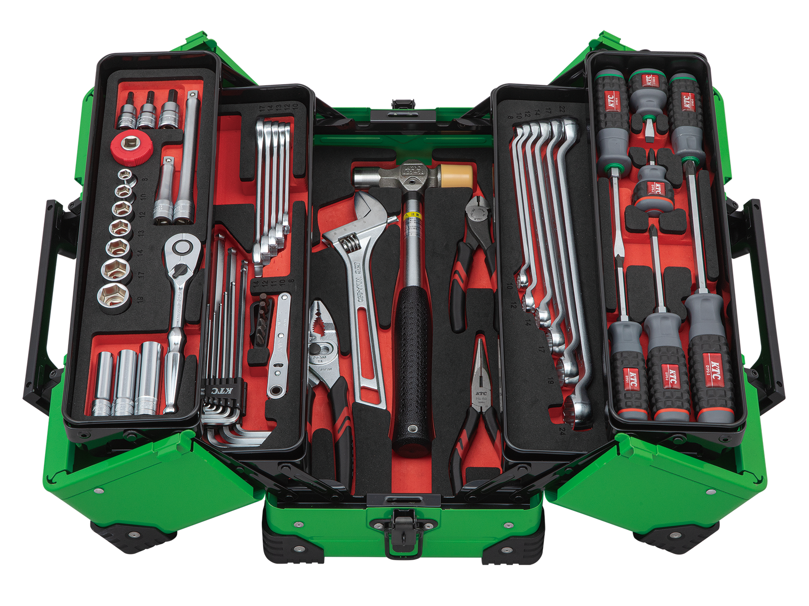 2026SKセール限定品】9.5sq.両開きメタルケースセット[56点] | KTC