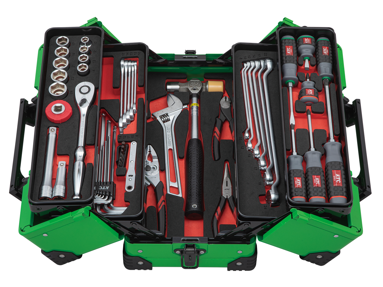 2026SKセール限定品】12.7sq.両開きメタルケースセット[52点] | KTC