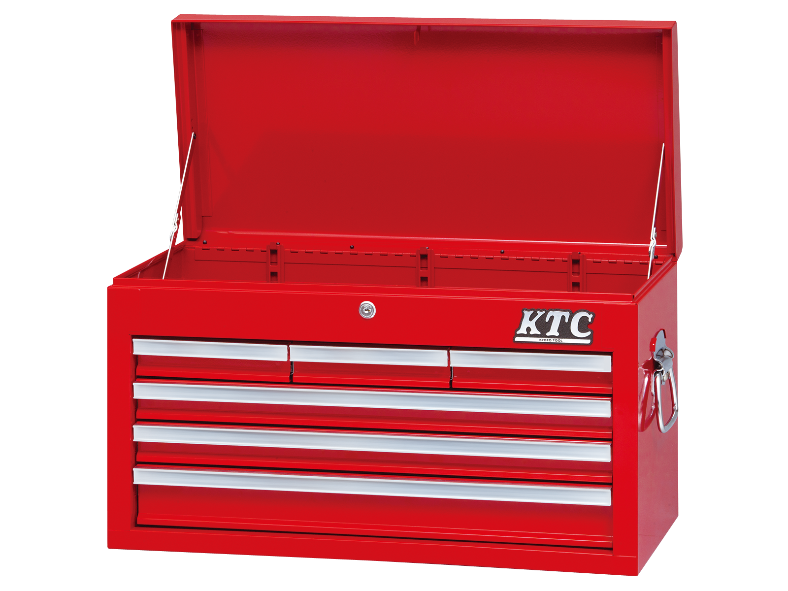 ピ 未使用 KTC TOOL-BOX ツールボックス 両開き工具箱 多数工具あり 