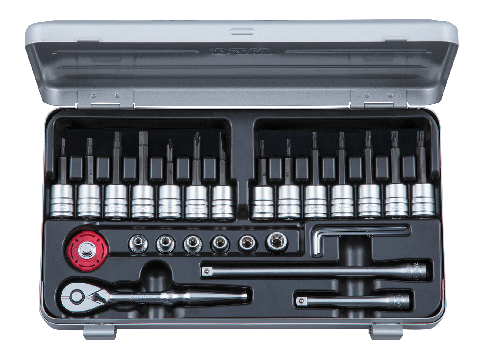 ＫＴＣ 6．3ｓｑ．Ｔ型いじり止めトルクスビットソケット製造［8コ組