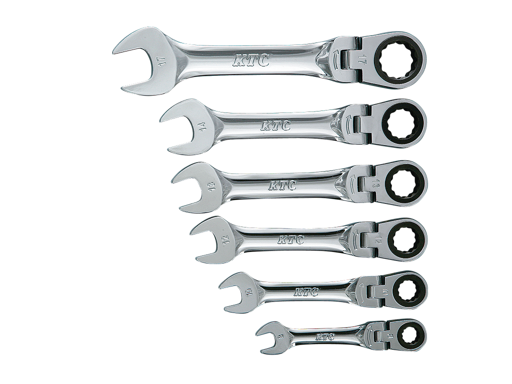 GEARWRENCH 12角ラージコンビネーションラチェットレンチ4点セット