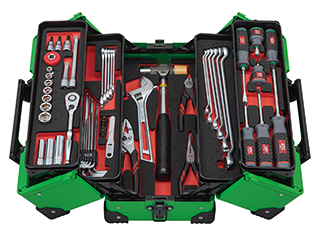 【2026SKセール限定品】9.5sq.両開きメタルケースセット[56点]