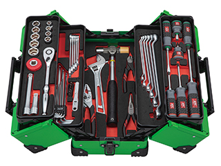 【2026SKセール限定品】12.7sq.両開きメタルケースセット[52点]