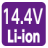 14.4V Li-ion
