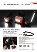 RECHARGEABLE LED LIGHT SERIES