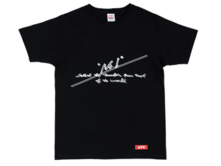 ナンバーワンTシャツ（YG-107XSBK～XLBK)