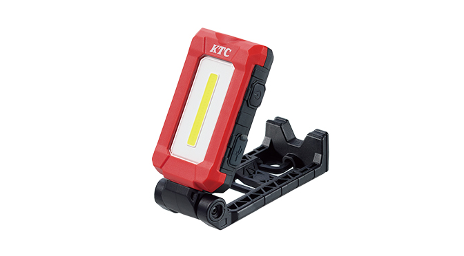 コンパクトサイズの折りたたみライト「充電式LED折りたたみライト」を発売